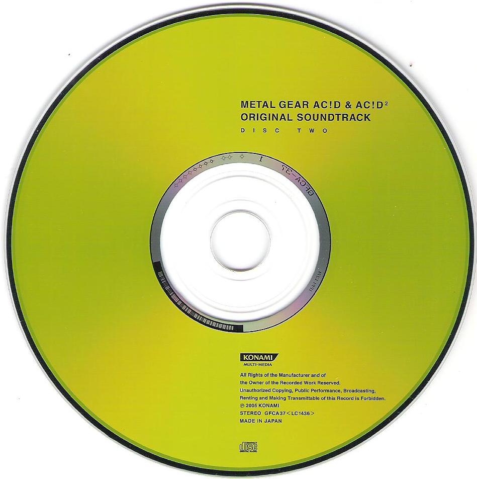 Metal Gear Ac!d u0026 Ac!d² Original Soundtrack (2005) MP3 - Download Metal Gear  Ac!d u0026 Ac!d² Original Soundtrack (2005) Soundtracks for FREE!